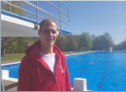 Jan-Niklas - vom Wasserball zur Beckenaufsicht
